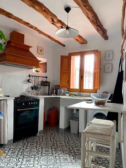 Cocina de la casa rural